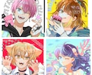 アイコンやサムネイルなど★鮮やかなイラスト描きます 個人用、VTuber向けサムネやグッズ用等様々なご用途に★ イメージ6