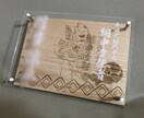 お祭り、お祝い、記念品、贈答用の贈り物制作します レーザー彫刻機を使用してオリジナルの記念品をお作りします。 イメージ3