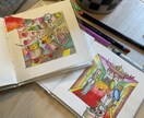 本人のアイコンやインテリアなど幅広く使用出来ます 水彩色鉛筆で描いた完全オリジナルの絵です。 イメージ4