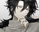 華やかな縦長バストアップイラストをお届けします 修正回数無制限！理想通りの絵を制作します！ イメージ5