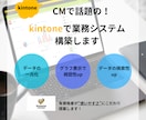kintone資格有資格者がシステム構築します 現役kintone提案者が使いやすく要望に沿った構築を イメージ1