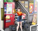 一枚絵、全身立ち絵キャラを描きます SNS、立ち絵、表紙、観賞用などご希望をかなえます イメージ1