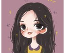 かわいいアイコン用イラストを描きます かわいいふんわりタッチで描きます イメージ4