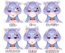 ハイクオリティなLive2dモデルを制作します キャラデザ～モデリングまで！！ イメージ5