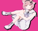 可愛いイラスト制作します 可愛いをぎゅっと詰め込んだあなただけの1枚お描きします！ イメージ2