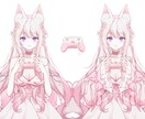 Live2D illust パーツ分けます オリジナルのキャラクターをより魅力的に/デザインも可能です! イメージ9