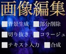 バースデー、イベントポスター等の画像作成致します 背景変更、文字入れ、画像レイヤーなど。 イメージ1