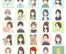 ブロガーさんにおすすめ！SNSアイコンお描きます 修正無制限！ほんわか優しい印象を持ってもらいたいという方に♪ イメージ2