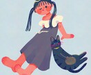 絵本調のゆるいイラストを描きます 主線なしのあったかわいいイラストをお届けします イメージ4