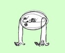 キモ可愛いイラスト・アイコン描きます 美大生による独特なイラストをオーダー！ イメージ6
