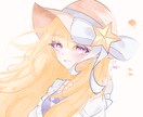 SNSで使用するかわいいアイコンをお描きします 淡く綺麗な色合いの女の子のイラストを描きます!! イメージ3