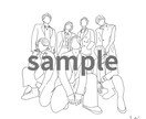 シンプルでかわいい線画イラストをご提供いたします 何度でも修正可能！気持ちの良いお取り引きを､､､ イメージ3