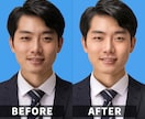人物のレタッチ【自然な画像・写真加工】対応します 【 丁寧な打ち合わせと 高品質なレタッチが人気 】 イメージ2
