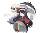 ご依頼【立ち絵】【SD（ミニキャラ】描きます SNSアイコンや配信に使える！キャラクターを制作します！ イメージ1