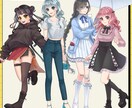 TRPG用&配信者用立ち絵を制作いたします 最短4日納品可能です。お急ぎの方はご相談ください！ イメージ5