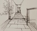 住宅、店舗など建築物のイラスト描きます 愛着のある建築物をイラストにしたい方へ イメージ7