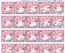 商用利用OK！ ポップでかわいいミニキャラ描きます VTuber様のグッズ制作に！シンプル全身5000円プラン！ イメージ6