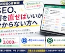 専門用語なし！点数でわかるHPのSEO診断します クリックで修正法が開く！動く報告書タイプのSEO改善診断 イメージ1
