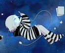 お手頃価格◎歌ってみたイラスト制作します ボカロ・オリジナルMV・CDジャケット・キービジュアル・表紙 イメージ2