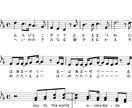 ドレミ付き♪｜好きな曲を耳コピで楽譜にします YouTube・VTuber曲・ゲーム音楽対応 イメージ2