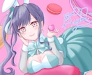 あなただけの可愛いイラストを制作致します パステルカラー、ケモ耳はお任せください！ イメージ7