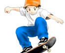 シンプルで親しみやすい人物イラスト作成します スポーツや教育向けの親しみやすいイラスト制作します イメージ3