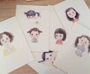 お子さんのかわいい一瞬を水彩画にします やわらかい空気とほんわかした色合いの美しさをお届けします イメージ2