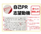 志望先への自己 PRや志望動機を赤ペン添削します 担当者の印象に残るキラリと光る文章を一緒に考えましょう！ イメージ1