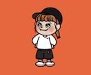 八重歯がかわいい♡デフォルメ似顔絵を描きます ころんとかわいい八重歯がチャームポイントのイラスト イメージ2