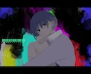 印象に残る透明感。中性男子のイラスト描きます 青を基調とした透明感のある厚塗りで、活動に彩りを添えます。 イメージ6