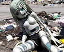 廃棄されたロボットをCG写真で創造しています ゴミ捨て場に廃棄された可哀想なロボットたちのCG写真 イメージ7