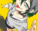 依頼されたイラストで簡単な一枚絵を描きます 迫力のある構図で魅力的な絵を描きます‼︎ イメージ1
