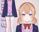 魅力的なキャラクターをデザイン・パーツ分けできます お手頃価格で素敵なキャラデザとパーツ分けをお届けします！ イメージ7