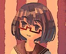 小サイズ、単一の物のイラスト制作致します 雰囲気のある色彩、優しい絵柄でSNSアイコン等に最適 イメージ1