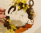 結婚式や玄関に飾るウェルカムリースを作成します 世界に一つだけのリースであなたの結婚式や玄関をもっと素敵に！ イメージ2