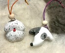 ほっこり粘土つくります 粘土で犬の置物をつくっています イメージ1