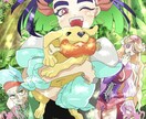 様々なジャンルに対応しご希望のイラストを描きます 希望のイラストに100パーセントお答えします。 イメージ3