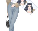 TRPG、IRIAM等で使用出来る立ち絵制作します 〈二次利用、商用利用可能〉一次創作のお手伝いいたします！ イメージ1