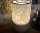 お気に入りの写真３枚でオリジナルランプを製作します あなたの思い出を灯す「オーダーメイド・フォトランプ」 イメージ2