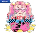 ポップなイラスト描きます カラフルでポップなイラスト　動画やアイコンに イメージ6
