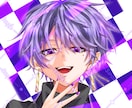 かっこいいアイコン用イラストお描きします 先着5名様まで低価格！存在感あるキラキラしたアイコンを制作！ イメージ8