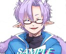 SNSアイコン制作します SNSアイコン等に使用するバストアップイラストの制作 イメージ3