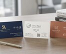 ビジネスを格上げする「勝負名刺」をプロが作成します 修正無制限・プロの視点で洗練された1枚を。 イメージ2