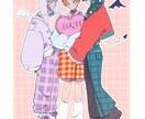 大人っぽイラストを描きます アイコン、立ち絵、サムネ、動画内イラスト等描きます。 イメージ4