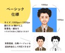 即対応！ほんのり似てて親しみやすい似顔絵描きます 最短翌日納品。アイコンや、メッセージを入れて大切な方へ。 イメージ3