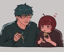 理想のイラストを提供します リアルもデフォルメも自由自在。 あなたの理想を形にします！ イメージ10