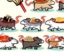 デフォルメで動物イラスト描きます ペット似顔絵、キャラクターデザイン、ポップなどおまかせを！！ イメージ8