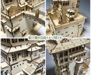 ジブリ 木製パズル ジオラマ の制作代行いたします 時間がない方あまり得意ではない方代行で制作いたします！ イメージ3