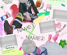 結婚式など！プロフィールブックデザインします 世界にひとつのカラフル＆ポップな結婚式パンフお作りします♪ イメージ1