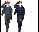 立ち絵制作いたします 〜TRPG・ゲーム・配信用にご使用いただけます〜 イメージ2